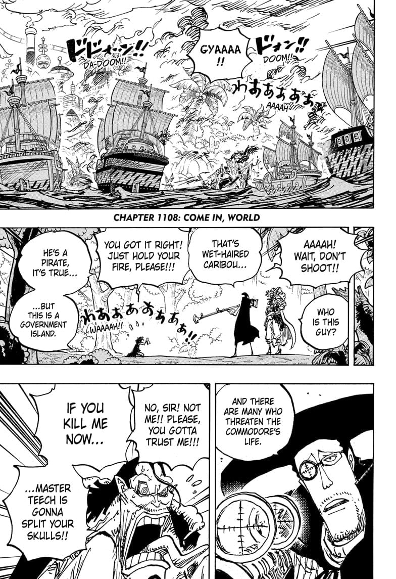 One Piece, Chapter 1108 image 04